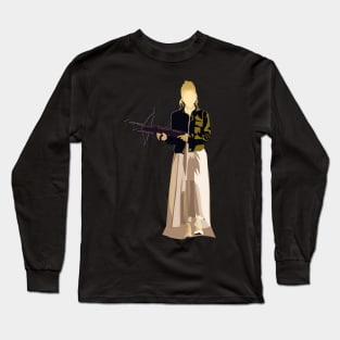 buffy prom silhouette design Long Sleeve T-Shirt